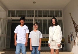 Los alumnos premiados.