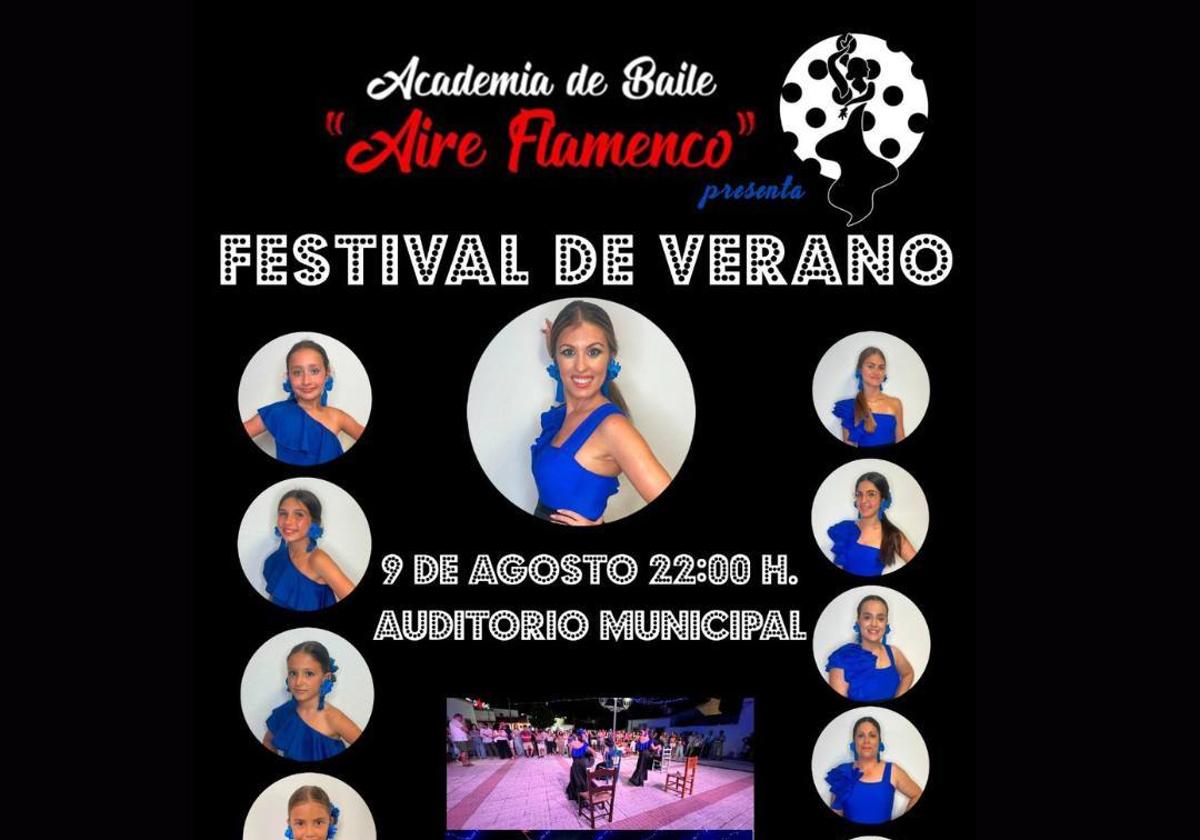 15 alumnas actuarán en el Festival de baile de la academia 'Aire Flamenco'