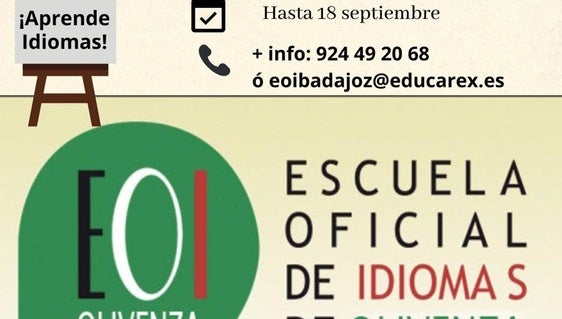 Últimos días para hacer la prueba de nivel en la Escuela Oficial de Idiomas