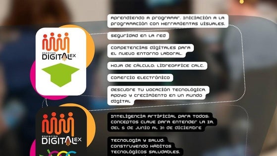 El Centro Espacio Digitalex de Olivenza oferta nuevos cursos