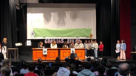 Los alumnos más jóvenes celebraron el Día de las Escritoras junto a la autora Elena Álvarez