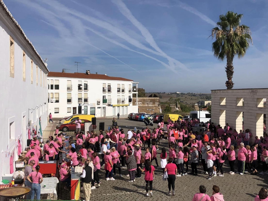 Un año más los ciudadanos se vuelcan con la marcha contra el cáncer de mama