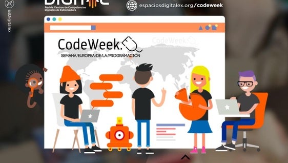 El Espacio Digitalex de Olivenza celebra la CodeWeek con diversos talleres