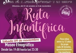 La Ruta Infantífrica está destinada a pequeños de entre seis y 12 años