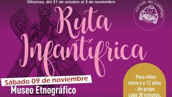 La Ruta Infantífrica está destinada a pequeños de entre seis y 12 años