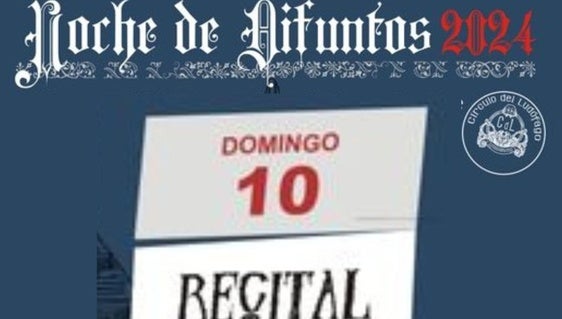 El Recital Siniestro contará con reconocidos autores y poetas locales y regionales