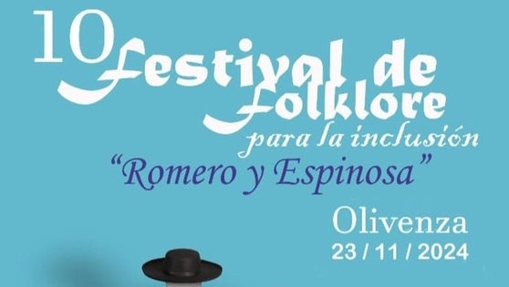 El Festival de Folklore para la Inclusión 'Romero y Espinosa' alcanza la X edición