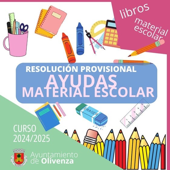 Publicada la lista provisional de las ayudas para adquisición de libros