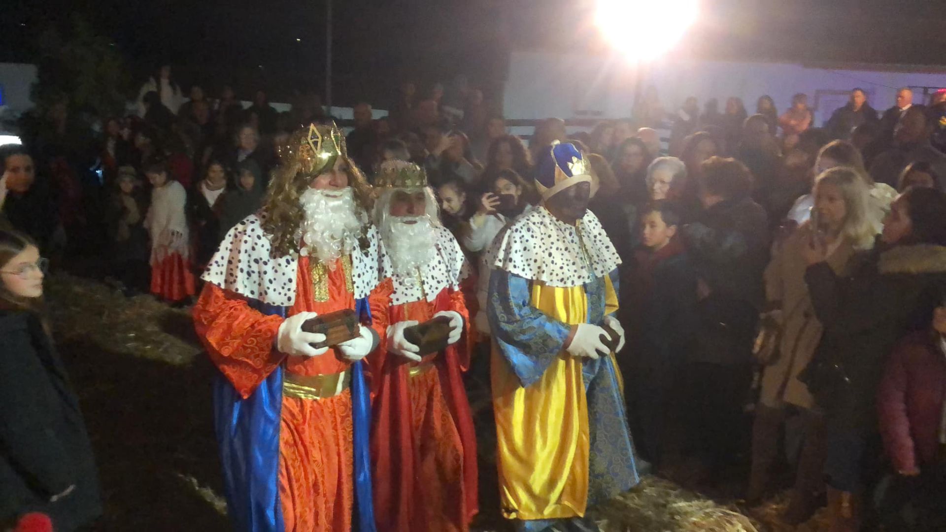 El Portal de Belén cobró vida en Olivenza y en San Benito