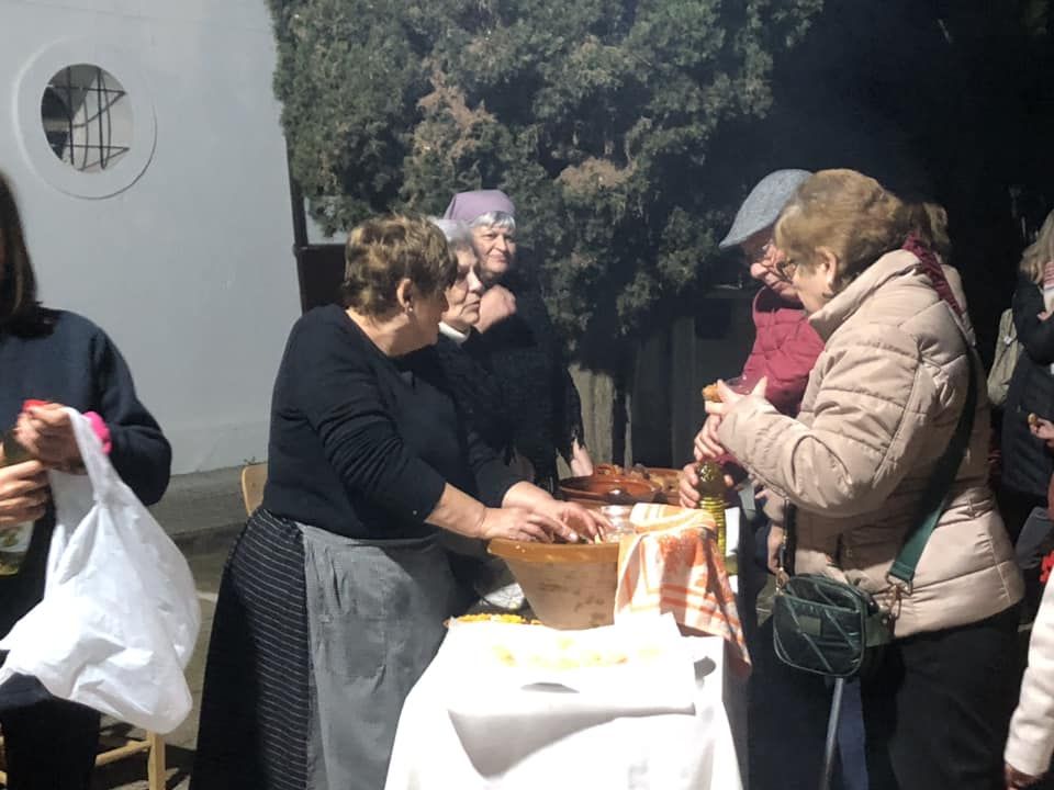El Portal de Belén cobró vida en Olivenza y en San Benito