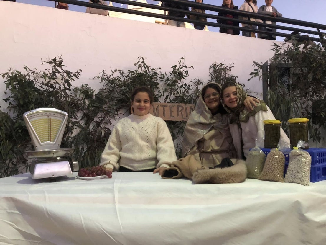 El Portal de Belén cobró vida en Olivenza y en San Benito