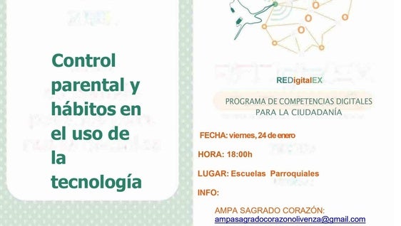 Esther Gamero ofrecerá la charla 'Control parental y hábitos en el uso de la tecnología'