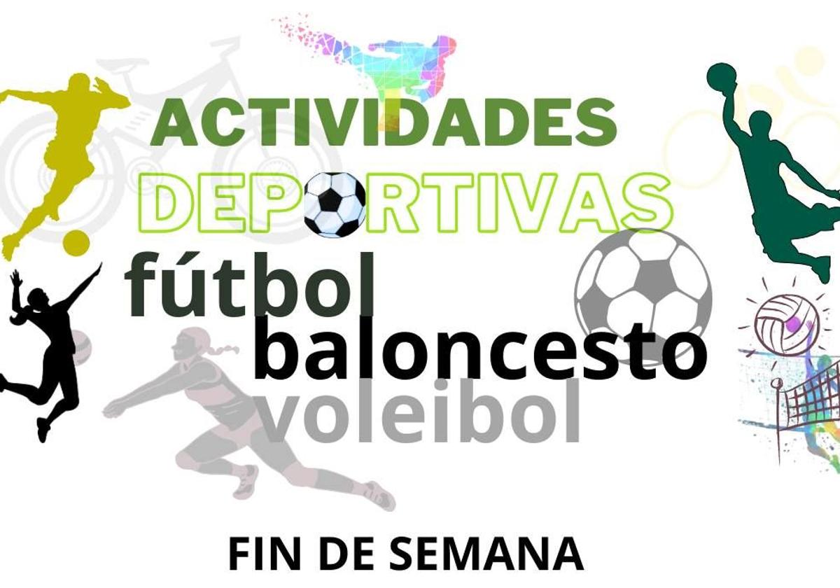 La agenda deportiva del fin de semana trae voleibol, baloncesto y fútbol