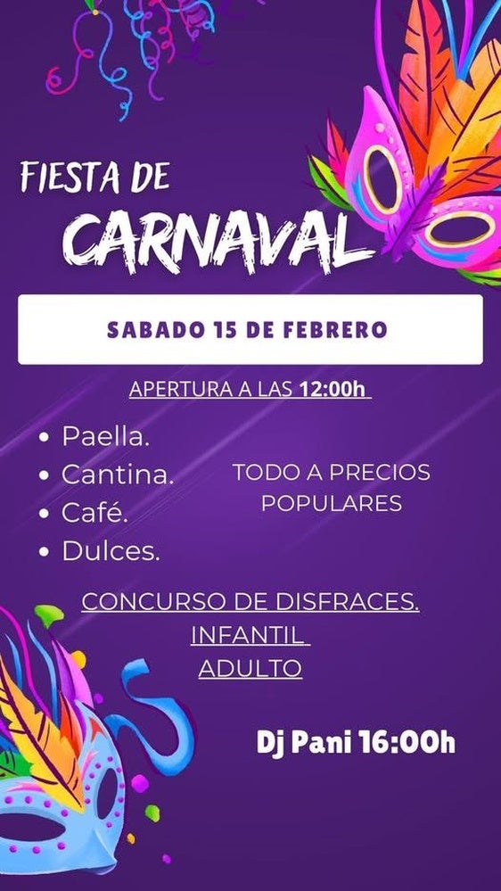 San Rafael organiza una gran fiesta de Carnaval