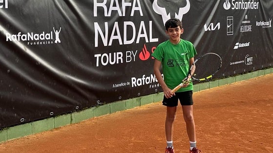 El oliventino Jorge Costa ha debutado en el torneo Nadal Tour
