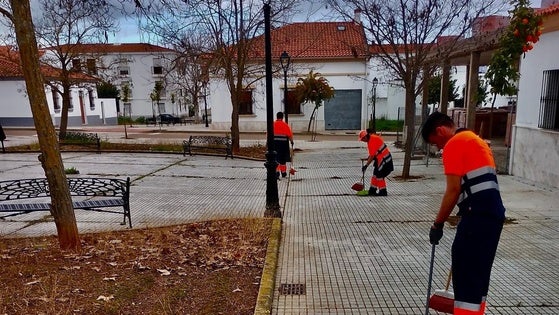 Los alumnos del Programa Escala comienzan las prácticas de limpieza