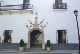 Fachada de la Casa Consistorial de Olivenza.