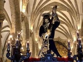 El Señor de los Pasos no pudo procesionar debido a la lluvia
