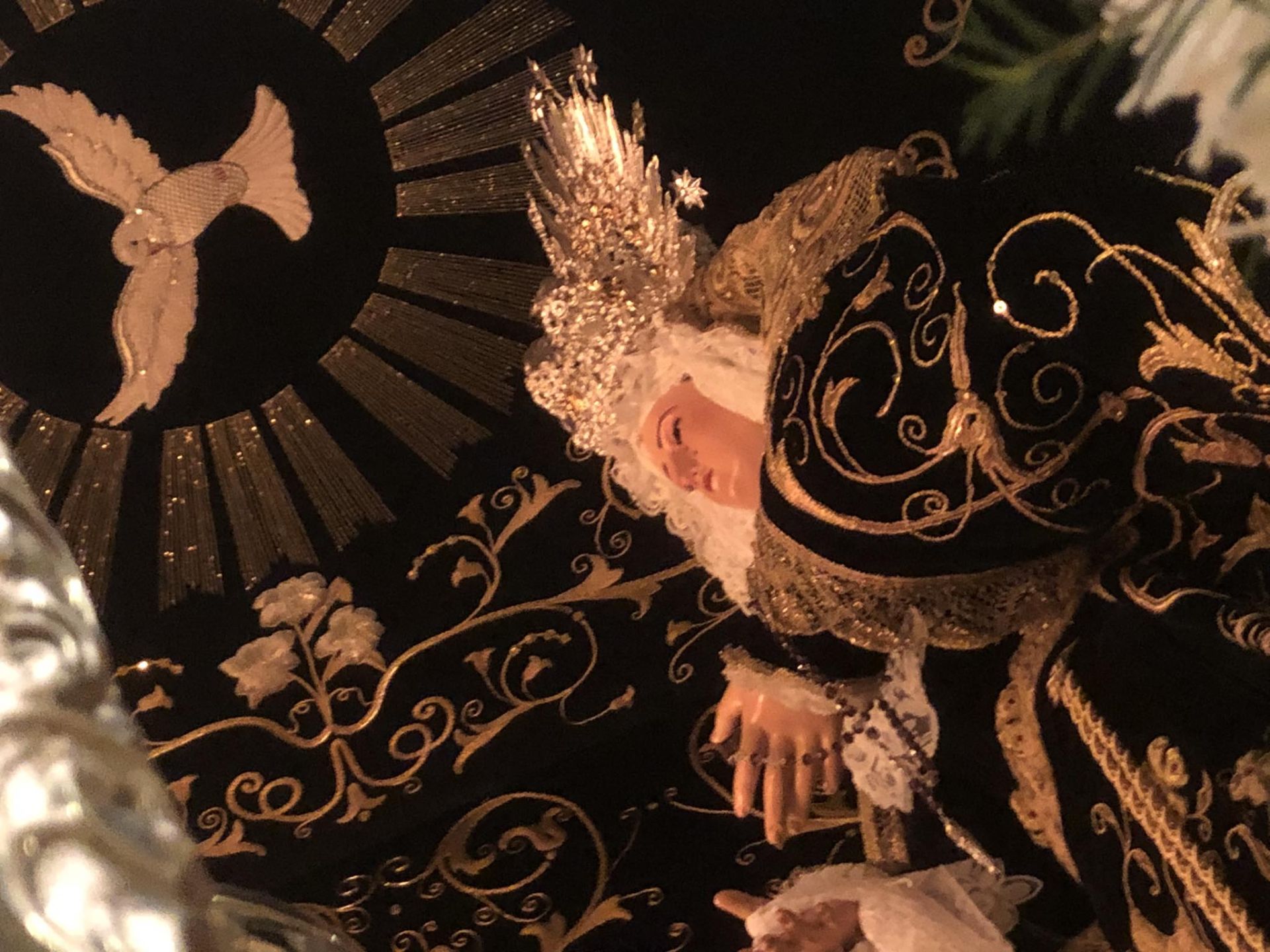 El descendimiento de Cristo marcó el jueves Santo