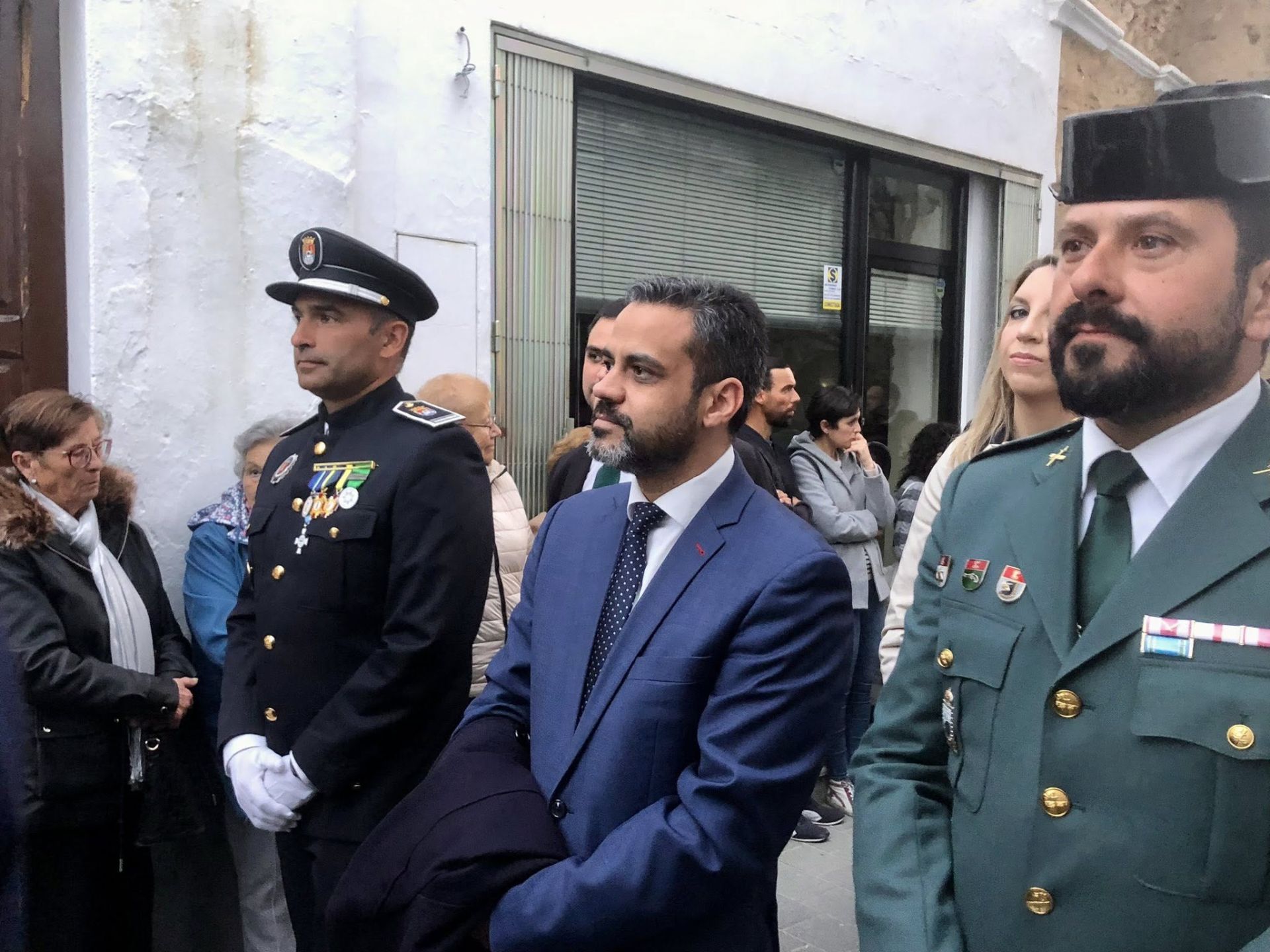La procesión de las Banderas, única en España, volvió a recorrer Olivenza