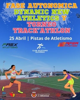 Olivenza acoge la fase autonómica del Dynamic New Athletics (DNA) y el Torneo Track'Athlon