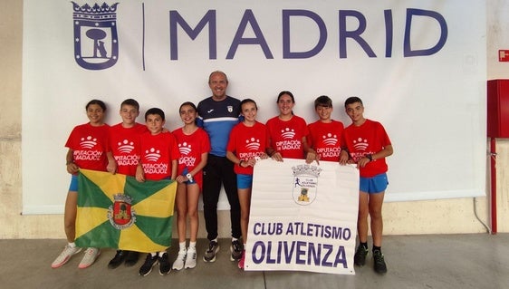 El equipo del Club Atletismo Olivenza se alza subcampeón de España