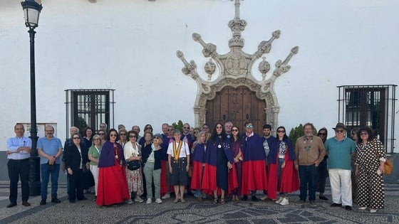 Un encuentro de Confrarias Gastronómicas en Olivenza reúne a cincuenta personas de España y Portugal