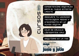 Espacio Digital Olivenza oferta nuevos cursos del aula virtual de Aupex para verano