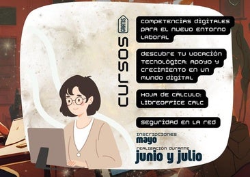 Espacio Digital Olivenza oferta nuevos cursos del aula virtual de Aupex para verano
