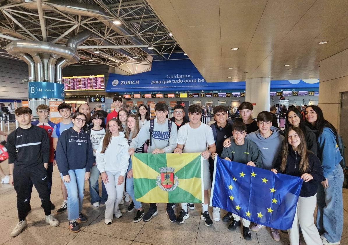 20 alumnos de ESO de las Escuelas Parroquiales viajan a Francia de Eramus+