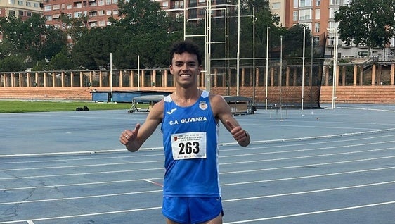Mario Pacheco Núñez logra la mínima europea en 3.000 metros obstáculos en Valencia