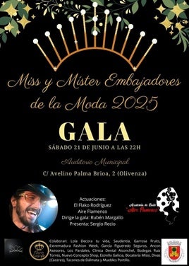Cuatro jóvenes oliventinos participan en la Gala Miss y Míster Embajadores de la Moda 2025