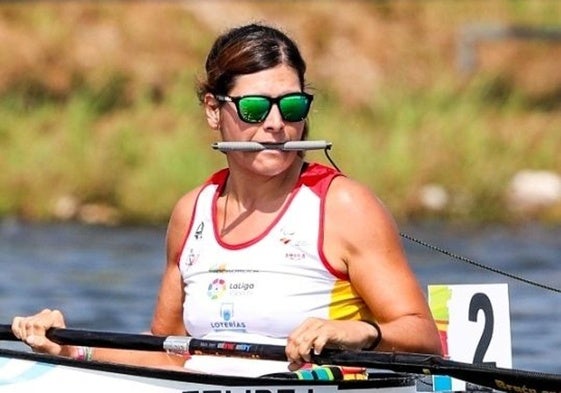 Inés Felipe Vidigal, subcampeona de Europa en VL2 de paracanoe