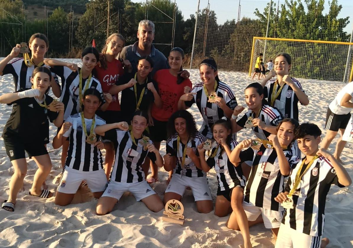 El equipo CD Badajoz.