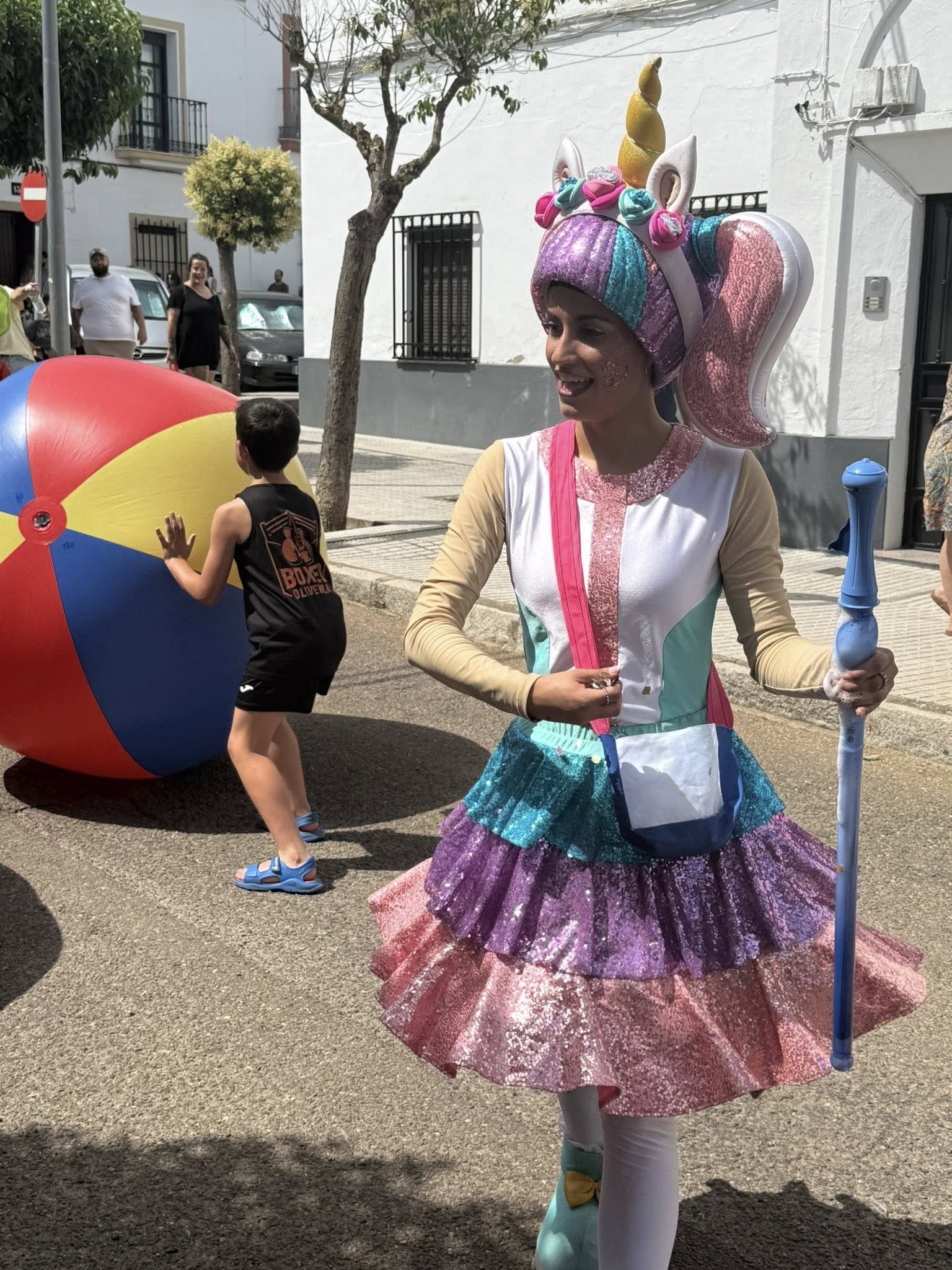 La carrera de autos locos llenó de diversión la feria de La Farrapa