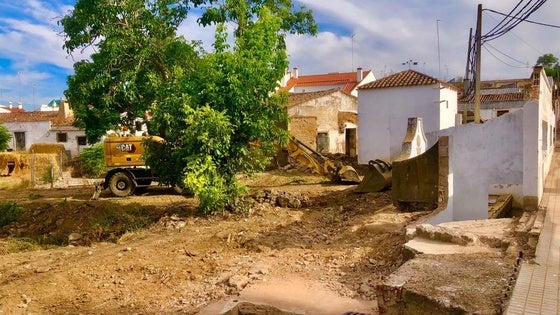 Avanzan las obras de rehabilitación de la Fuente de La Rala