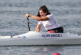 La deportista oliventina.