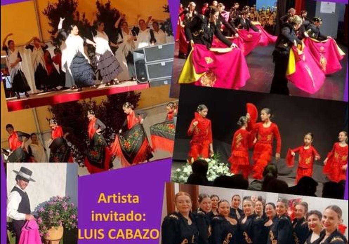 'Olivenza es Flamenca' sube al escenario del Auditorio Municipal con su espectáculo de fin de curso