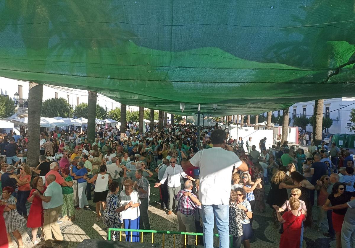 Ambiente festivo de la última celebración del 8 de septiembre.