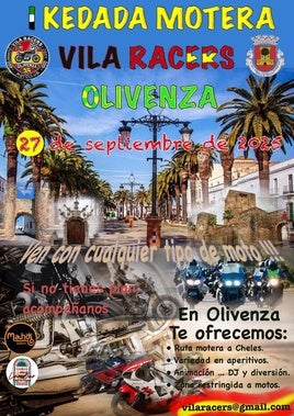 La ciudad celebra la I Kedada Motera Vila Racers