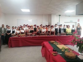 Los alumnos de La Encina V en un evento del curso.