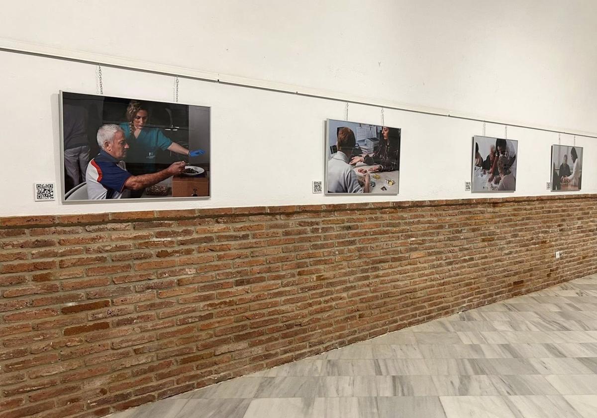 Parte de la exposición.