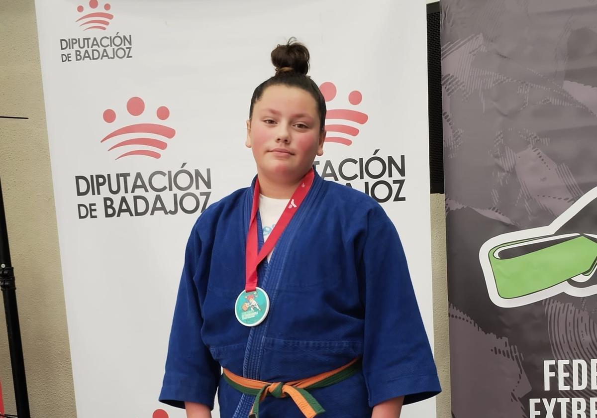 La deportista oliventina Rocío Pacheco Santos.