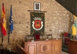 Salón de Plenos de Olivenza.