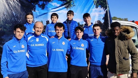 El Club Atletismo Olivenza se proclama campeón absoluto por equipos en el Trofeo de Campo a Través de Berlanga