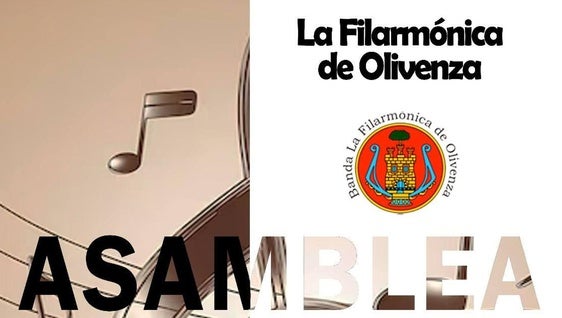 Los socios de la Filarmónica de Olivenza se reúnen en Asamblea General