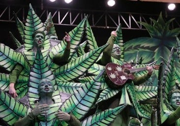 Tres murgas locales y dos de fuera actuarán en el certamen de murgas