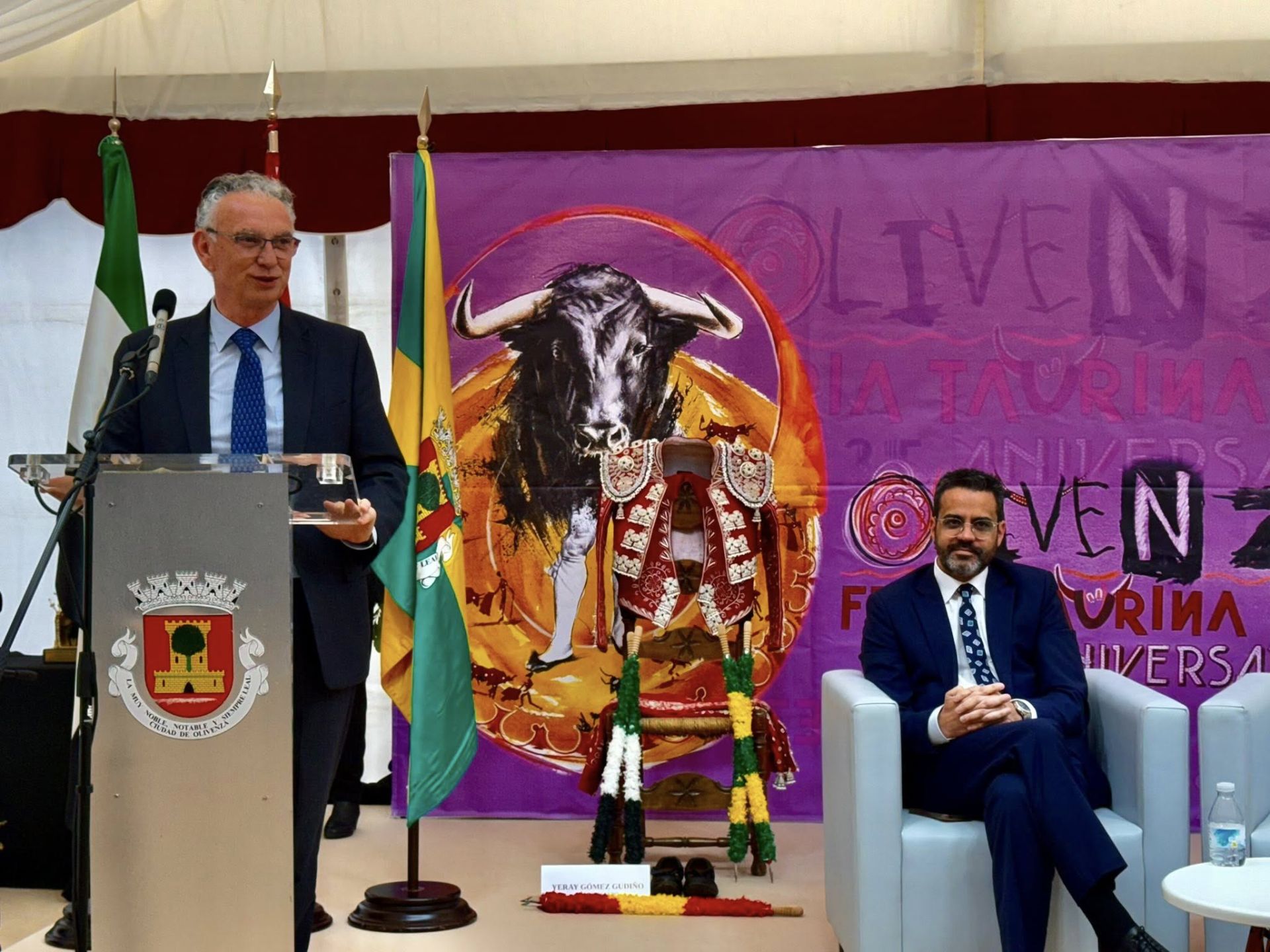 El periodista Roberto Gómez ensalzó el valor de la tauromaquia en su pregón de la Feria del Toro