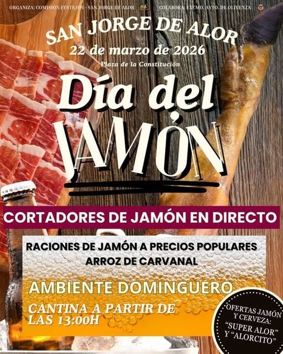 San Jorge de Alor celebra su III Día del Jamón