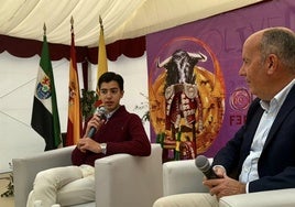 Pérez habló de cómo vive la tauromaquia.